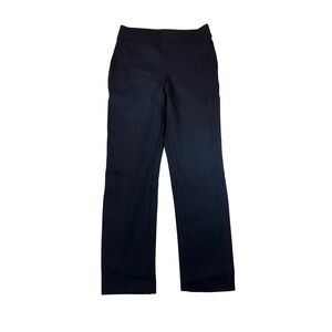 SPANX Perfect Black Ponte Knit Straight Leg Dress Pants Women's Size Medium